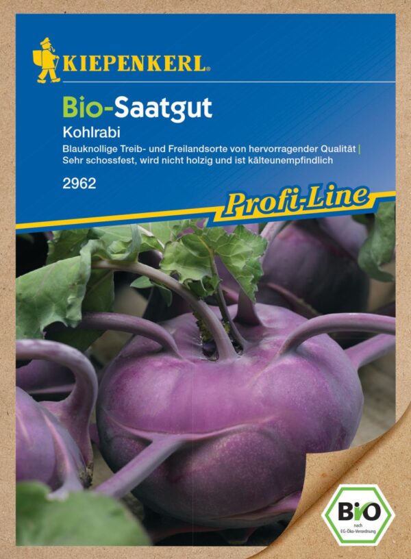 Kiepenkerl BIO Kohlrabi blau