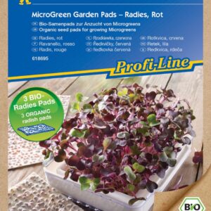 Kiepenkerl BIO Microgreen Pads Radieschen rot Nachfüllpad