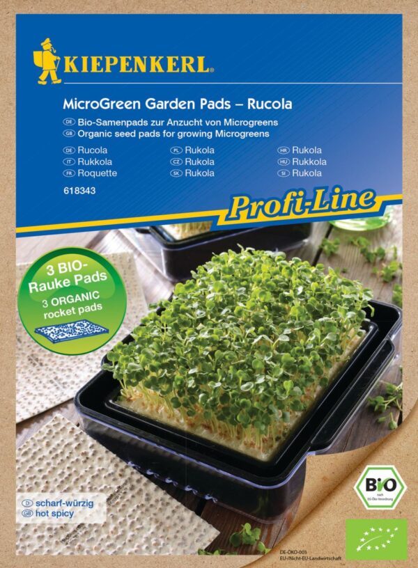 Kiepenkerl BIO Microgreen Pads Rucola Nachfüllpad