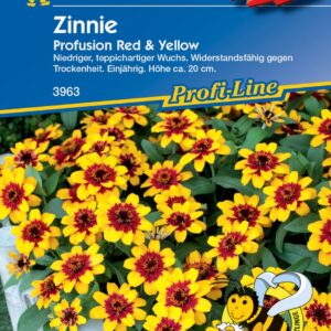 Kiepenkerl Zinnie Profusion Red & Yellow