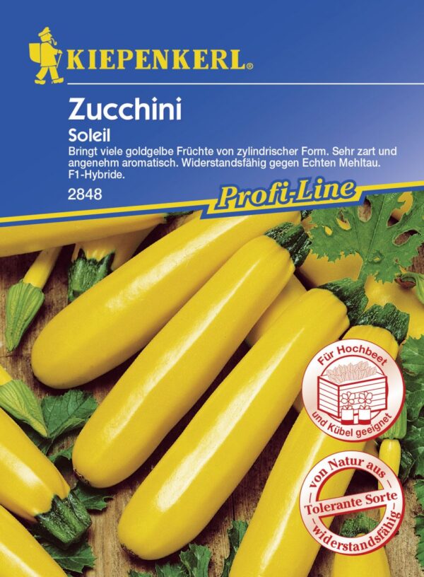 Kiepenkerl Zucchini Soleil F1 - 7 Korn