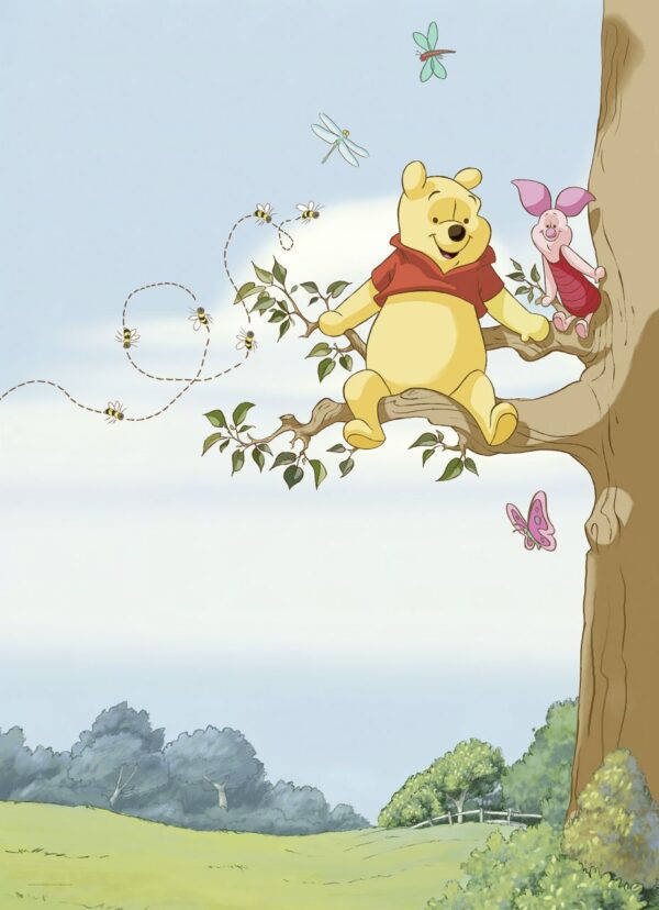 Komar Fototapete Winnie Pooh Tree 184 x 254 cm