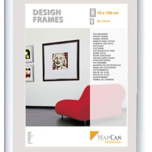 Kunststoff Bilderrahmen Design Frames weiß, 50 x 60 cm