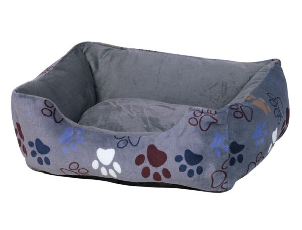 Nobby Komfortbett Lissi Classic dunkelgrau, eckig 80 x 70 x 22 cm