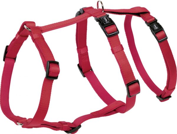 Nobby Sicherheitsgeschirr Turva rot Hals 34-48 cm Brust 40-65 cm B 15 mm