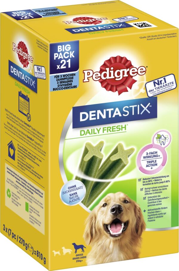 Pedigree Dentastix Adult Daily Fresh Hundesnack 21 Stück