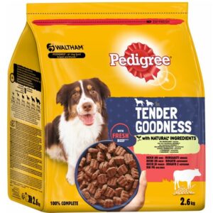 Pedigree Tender Goodness Adult mit Rind Hundefutter 2,6kg