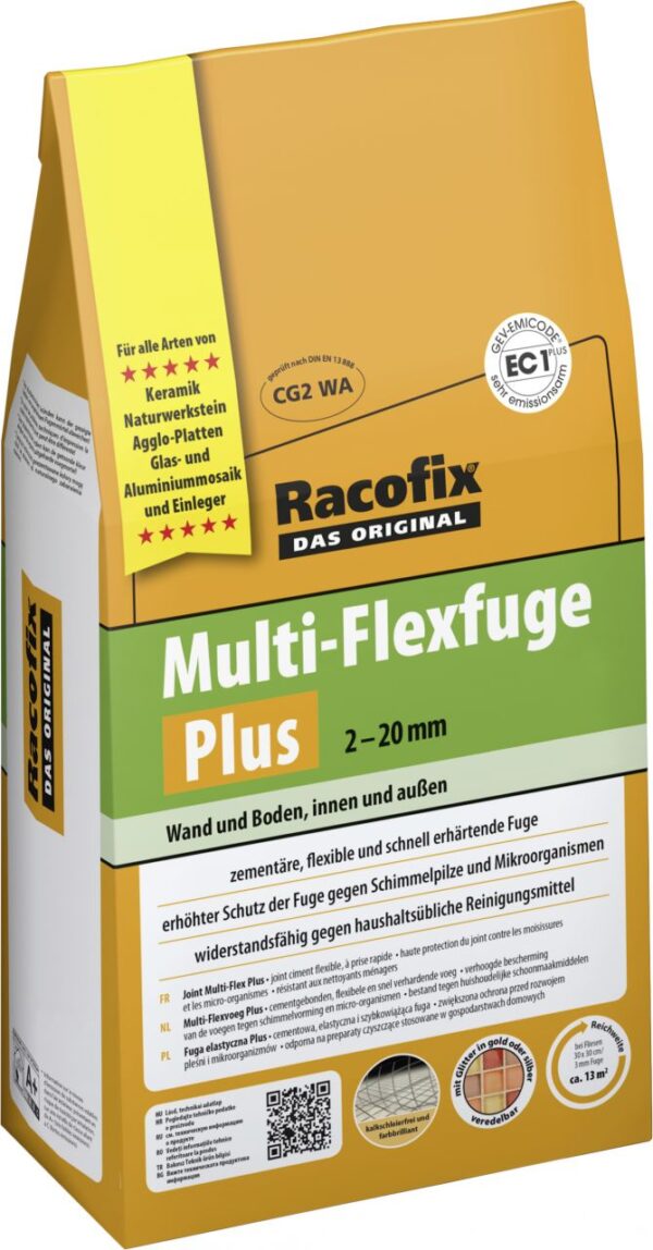 Racofix Multi Flexfuge PLUS braun, 4 kg Beutel