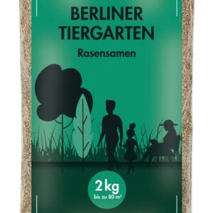 Rasensamen Berliner Tiergarten 2 kg für ca. 80 m²