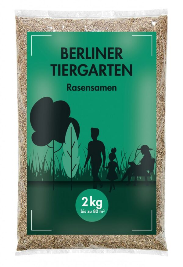 Rasensamen Berliner Tiergarten 2 kg für ca. 80 m²