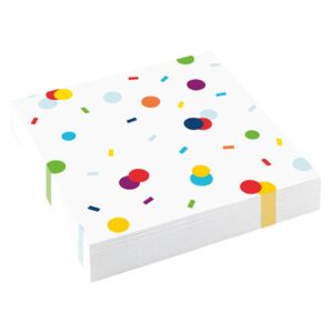 Servietten Confetti Birthday 20 Stück 33 x 33 cm