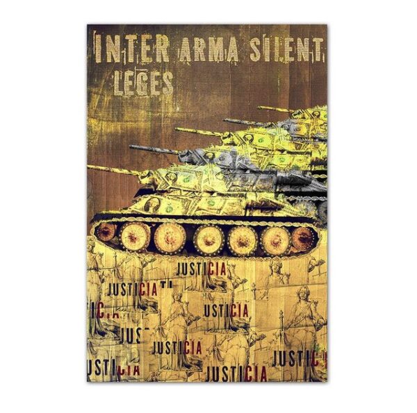 Sinus Art Poster Inter arma silent leges, Art-Poster, 61x91cm