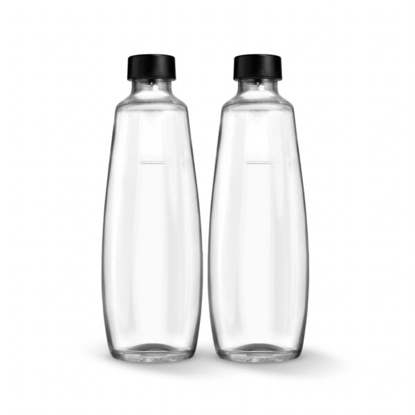 Sodastream Glasflasche für Duo 2x 1 L Füllmenge