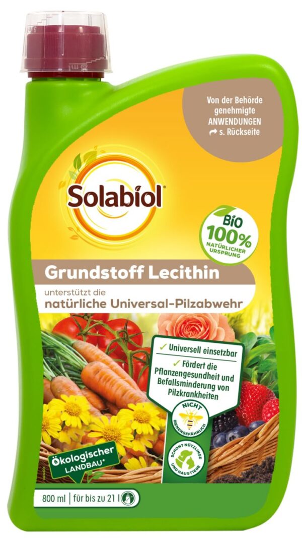 Solabiol Grundstoff Lecithin natürliche Pilzabwehr 800 ml