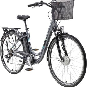 Telefunken E-Bike City RC822 Multitalent unisex 28 Zoll RH 48cm 7-Gang 374 Wh anthrazit