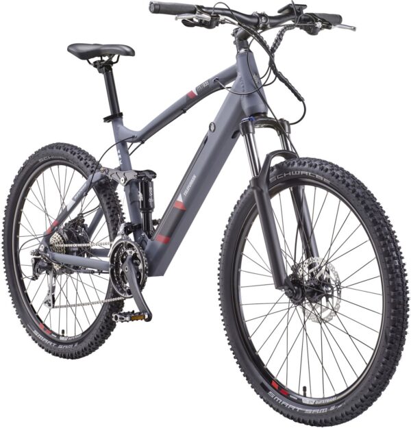 Telefunken E-Bike MTB Aufsteiger M935 unisex 27,5 Zoll RH 48cm 27-Gang 504 Wh anthrazit