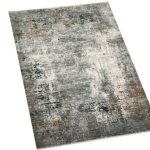 Teppich Teppich Wohnzimmerteppich abstrakt in grau beige, TeppichHome24, rechteckig