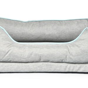 TrendLine Tierbett Soft L hellgrau, 100 x 80 x 25 cm