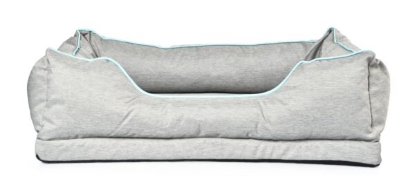 TrendLine Tierbett Soft L hellgrau, 100 x 80 x 25 cm