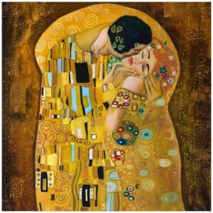 Wallario Möbelfolie Der Kuss von Klimt