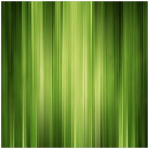 Wallario Möbelfolie Grün und schwarz gestreift - Abstraktes Streifenmuster