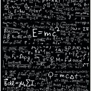 Wallario Möbelfolie Mathematische Formeln - Relativitätstheorie