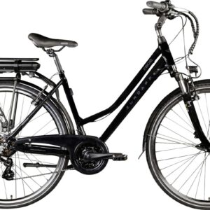 Zündapp E-Bike Trekking Z802 700c Damen 28 Zoll RH 48cm 21-Gang 374 Wh schwarz grau