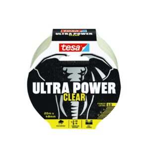 tesa Ultra Power Clear 20 m x 48 mm, transparent