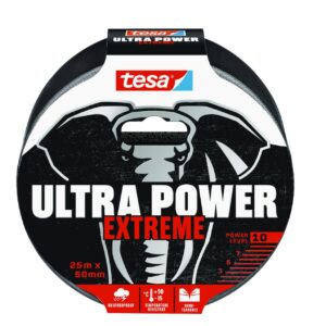 tesa Ultra Power Extreme 25 m x 50 mm, schwarz