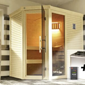weka Design-Sauna CUBILIS Gr. 1 Sparset 7,5 kw BioS