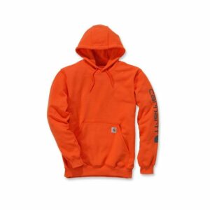 Carhartt Kapuzenpullover Carhartt SLEEVE LOGO HOODED SWEATSHIRT K288 (1-tlg)