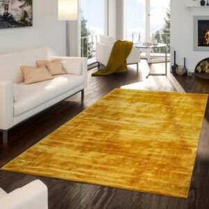 Designteppich Teppich Handgetuftet Modern Qualität Edel Viskose, TT Home, rechteckig, Höhe: 13 mm