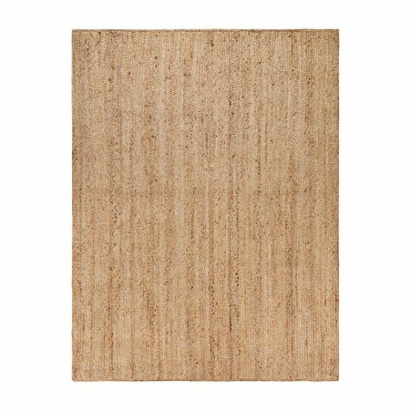 Designteppich Wohnzimmer Teppich Handgeknüpft Jute Kurzflor Modern, TT Home, rechteckig, Höhe: 13 mm