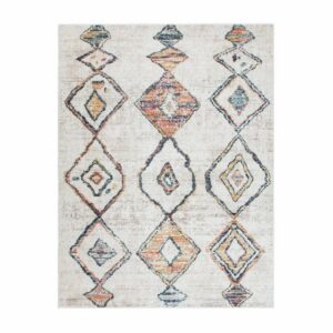 Designteppich Wohnzimmer Teppich Vintage Kurzflor Boho Design, TT Home, rechteckig, Höhe: 12 mm