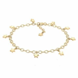 Elli Armband Ankerkette Astro Stern Symbol Trend 925er Silber, Astro