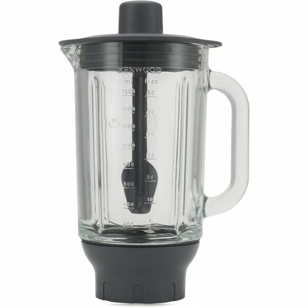 KENWOOD Mixaufsatz Kenwood KAH359GL ThermoResist - Glas-Mixeraufsatz - transparent/grau