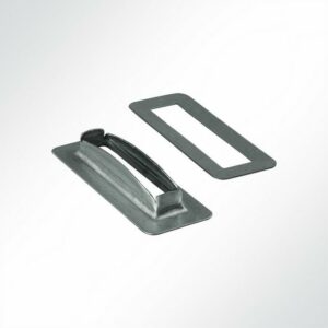 Ösengleiter Rechtecköse 38x8 mm, LYSEL®, (10-St)