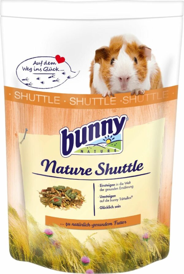 Bunny Nature Shuttle für Meerschweinchen Nagerfutter 600 g