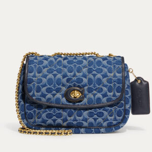 Coach Pillow Madison Denim Shoulder Bag