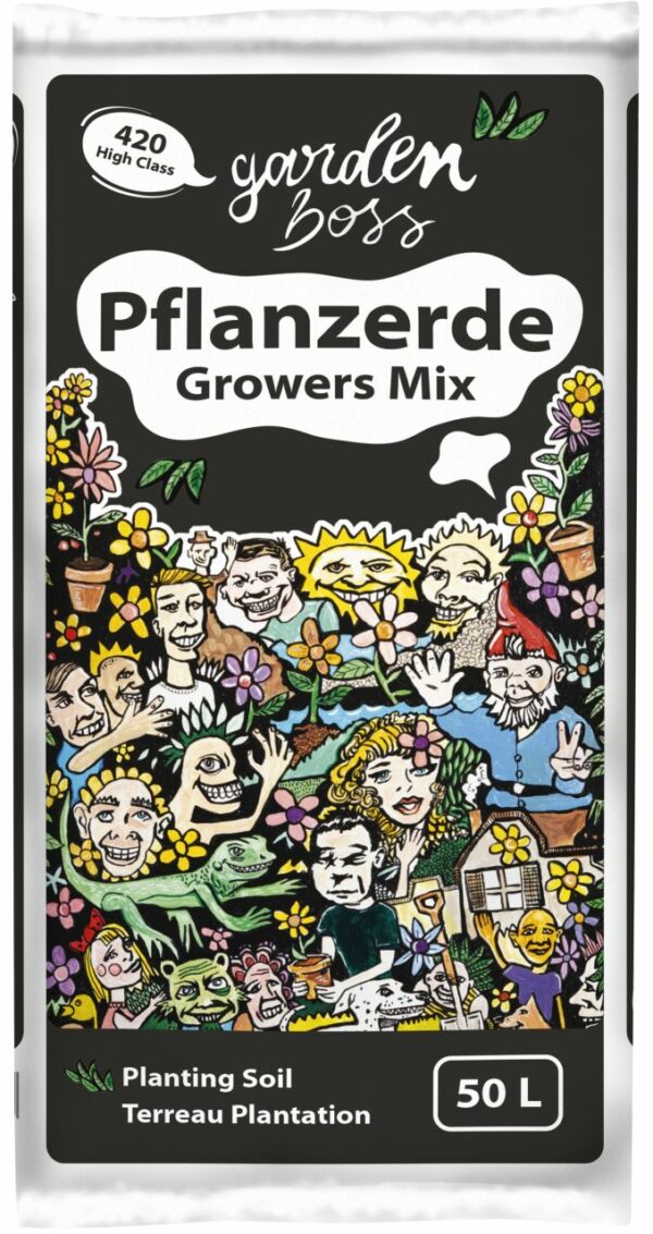 GardenBoss Pflanzerde Growers Mix 50L