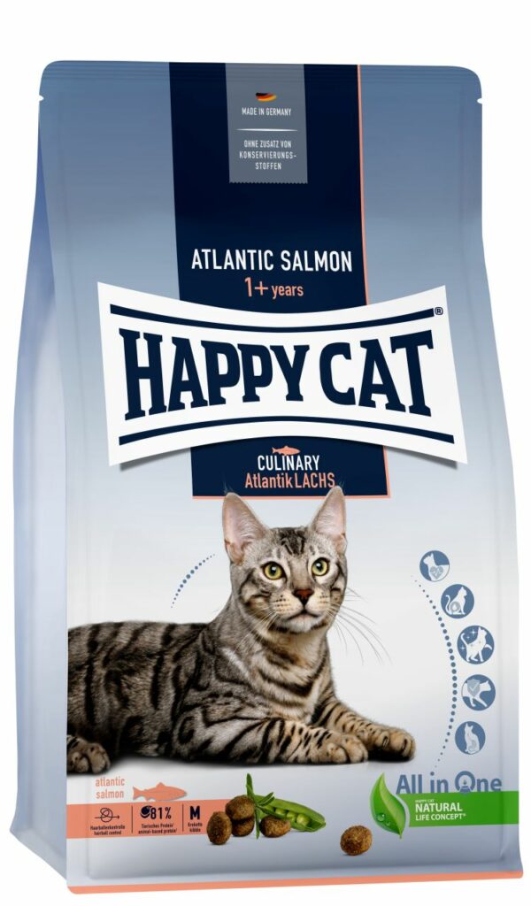 HappyCat Katzenfutter Culina Atlantik Lachs 300 g