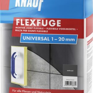 Knauf Fugenmörtel Flexfuge Universal 1 - 20 mm anthrazit 10 kg