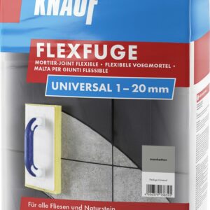 Knauf Fugenmörtel Flexfuge Universal 1 - 20 mm manhattan 10 kg