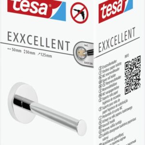 tesa Ersatz-Rollenhalter Exxcellent Metall, chrom