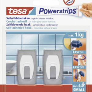 tesa Haken Powerstrip Small chrom