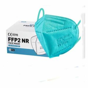 5-lagige FFP2/KN95-Gesichtsschutzmaske, CE-zertifiziert, Guazhuni-Blau (20 Stück/Karton)