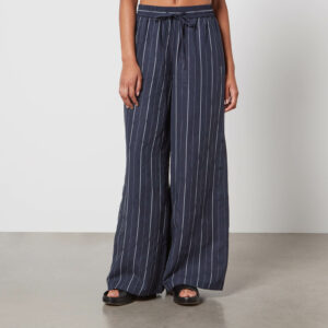 Aligne Koi Pinstriped Poplin Wide-Leg Trousers - EU 34/UK 6