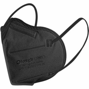 GTA - FFP2/KN95 Gesichtsmaske, 5-lagige FFP2 schützende Einweg-Gesichtsmaske (schwarz, 50 Stück)