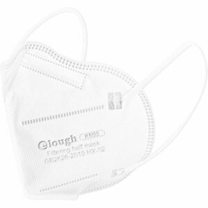GTA - FFP2/KN95 Maske, Einwegmaske 5-lagige FFP2 Schutzmaske (weiß, 50 Stück)