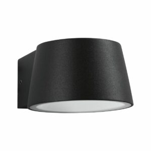 Paulmann LED Außen-Wandleuchte Capea schwarz 9,6 x 5,6 cm warmweiß